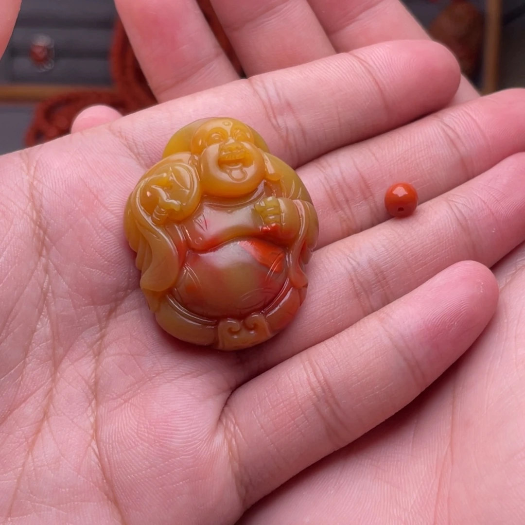 南红玛瑙未镶嵌配饰