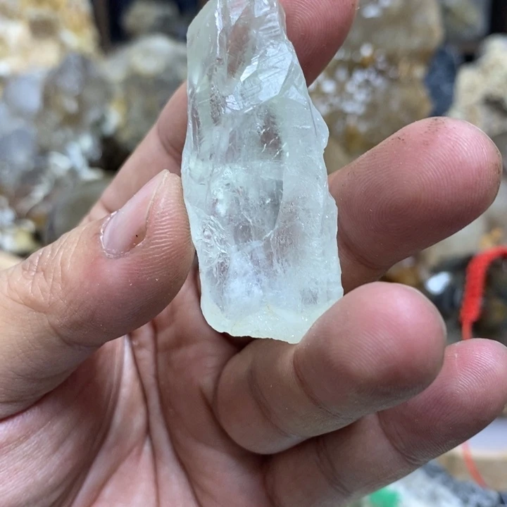 水晶水晶柱未镶嵌