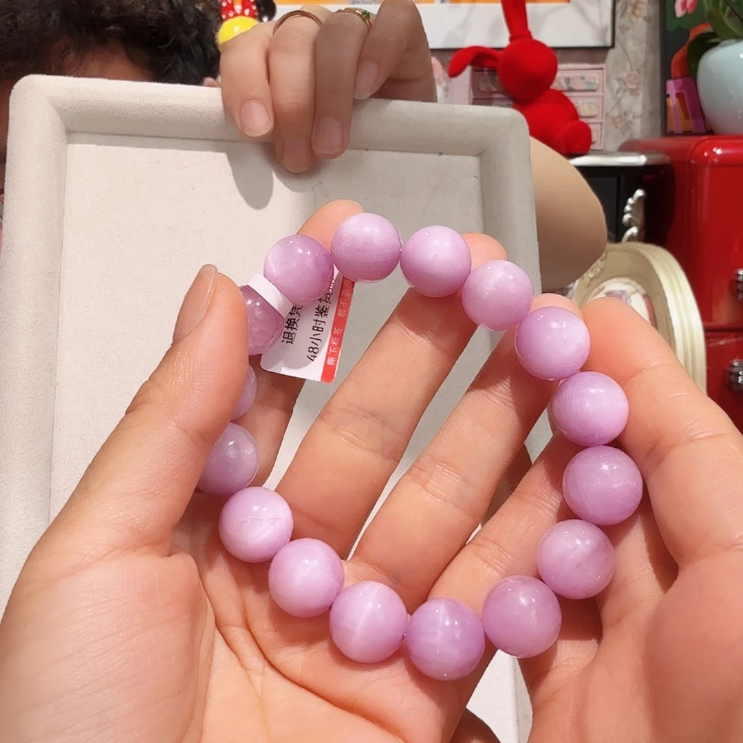 锂辉石项链未镶嵌手串