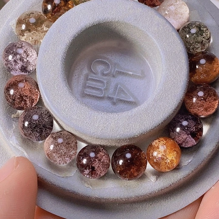 珠未镶嵌水晶九*四季幽灵手链