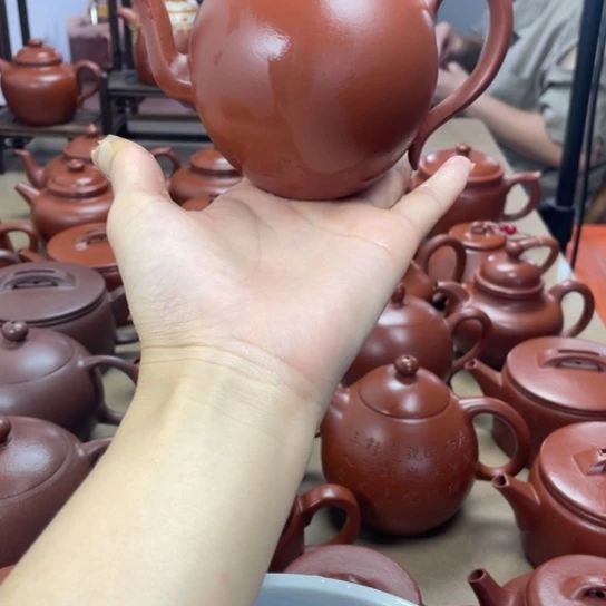 茶壶紫砂华*华精工全手工