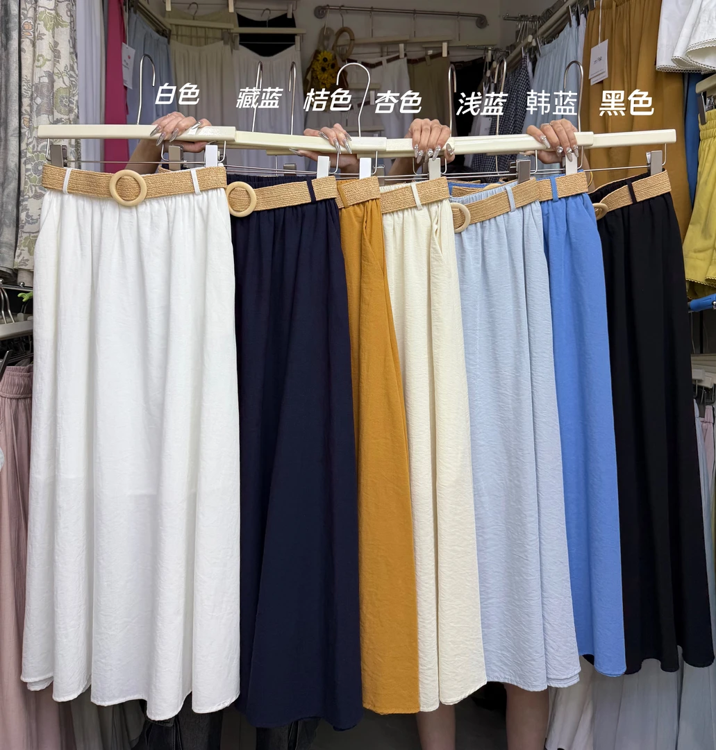 高品质韩系半身裙2110
