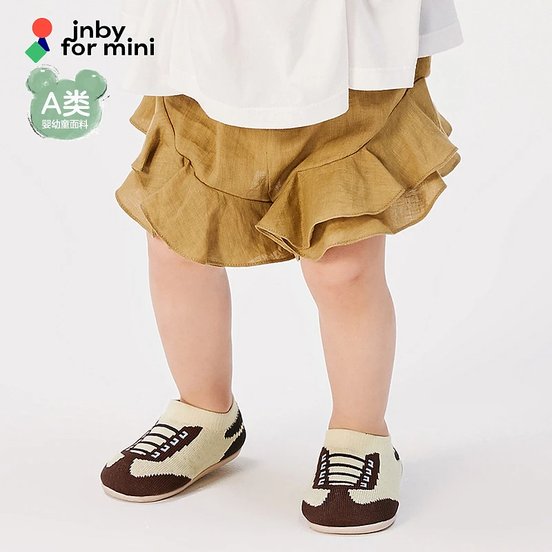 新款jnbybyJNBY江南布衣童装裤子直筒裤女童婴儿24夏YO6E11090