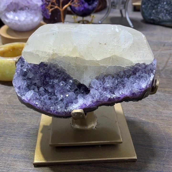 紫晶摆件未镶嵌摆件