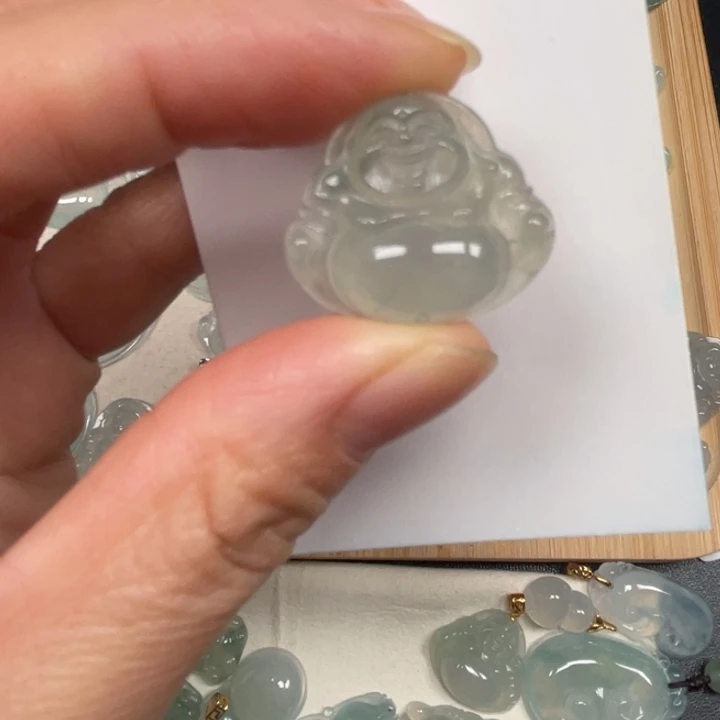 翡翠未镶嵌吊坠(不含链)翡翠