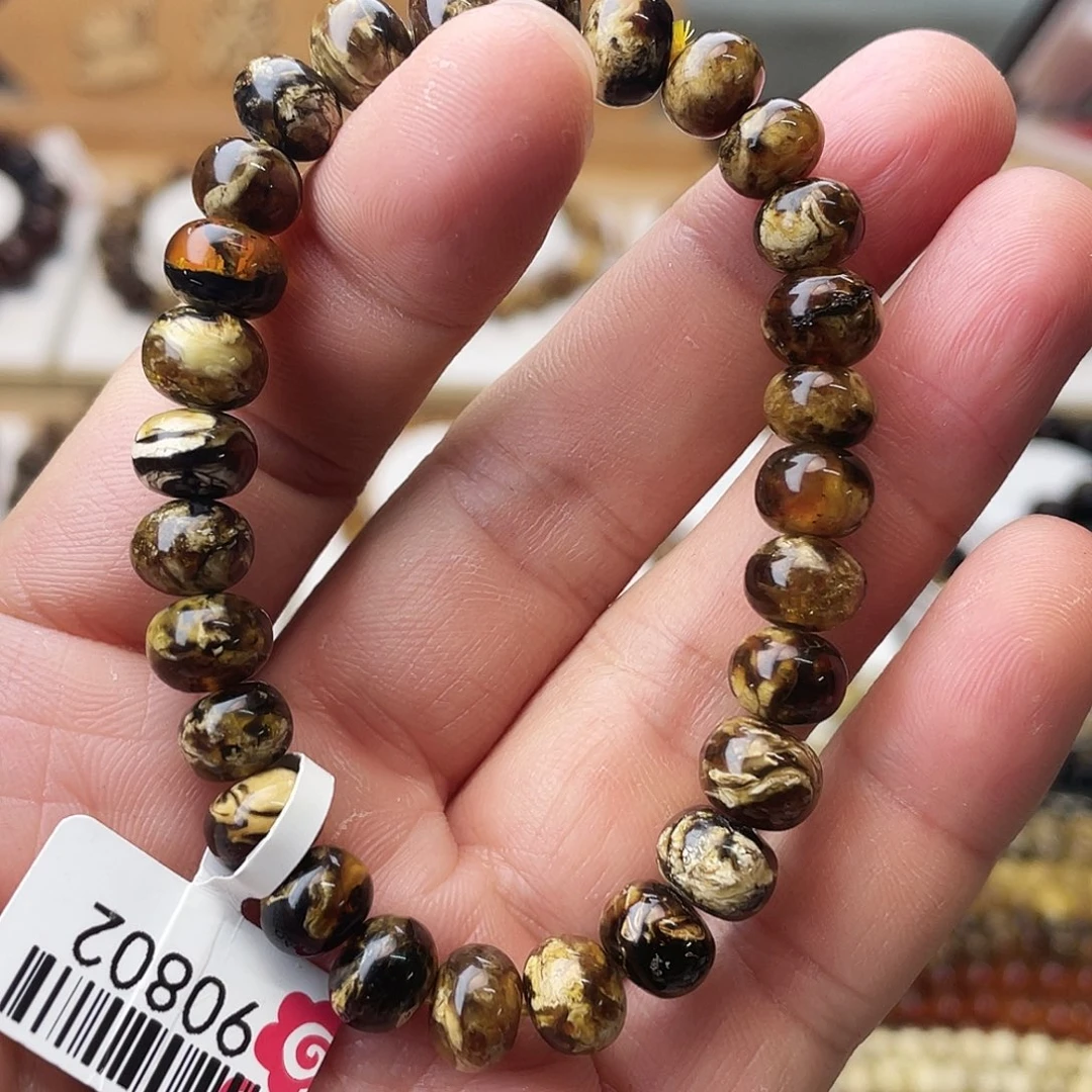 琥珀未镶嵌裸石八90802