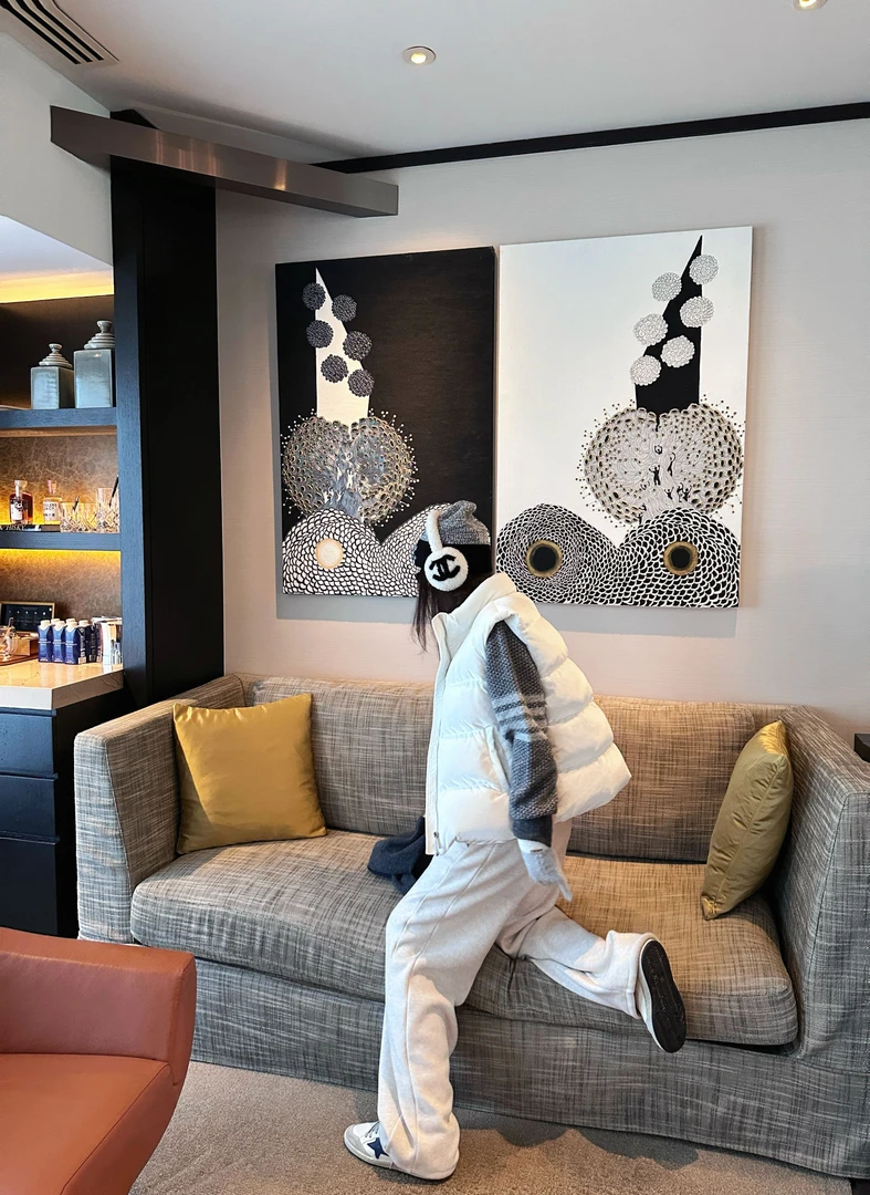 【冰雪女王】极简气质百搭休闲丝绒羽绒马甲外套