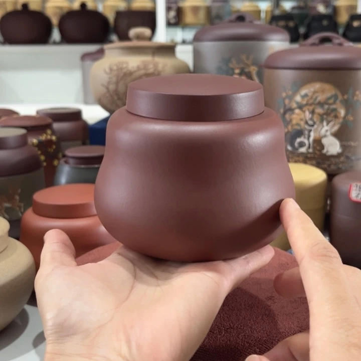 紫砂茶叶罐紫砂茶叶罐