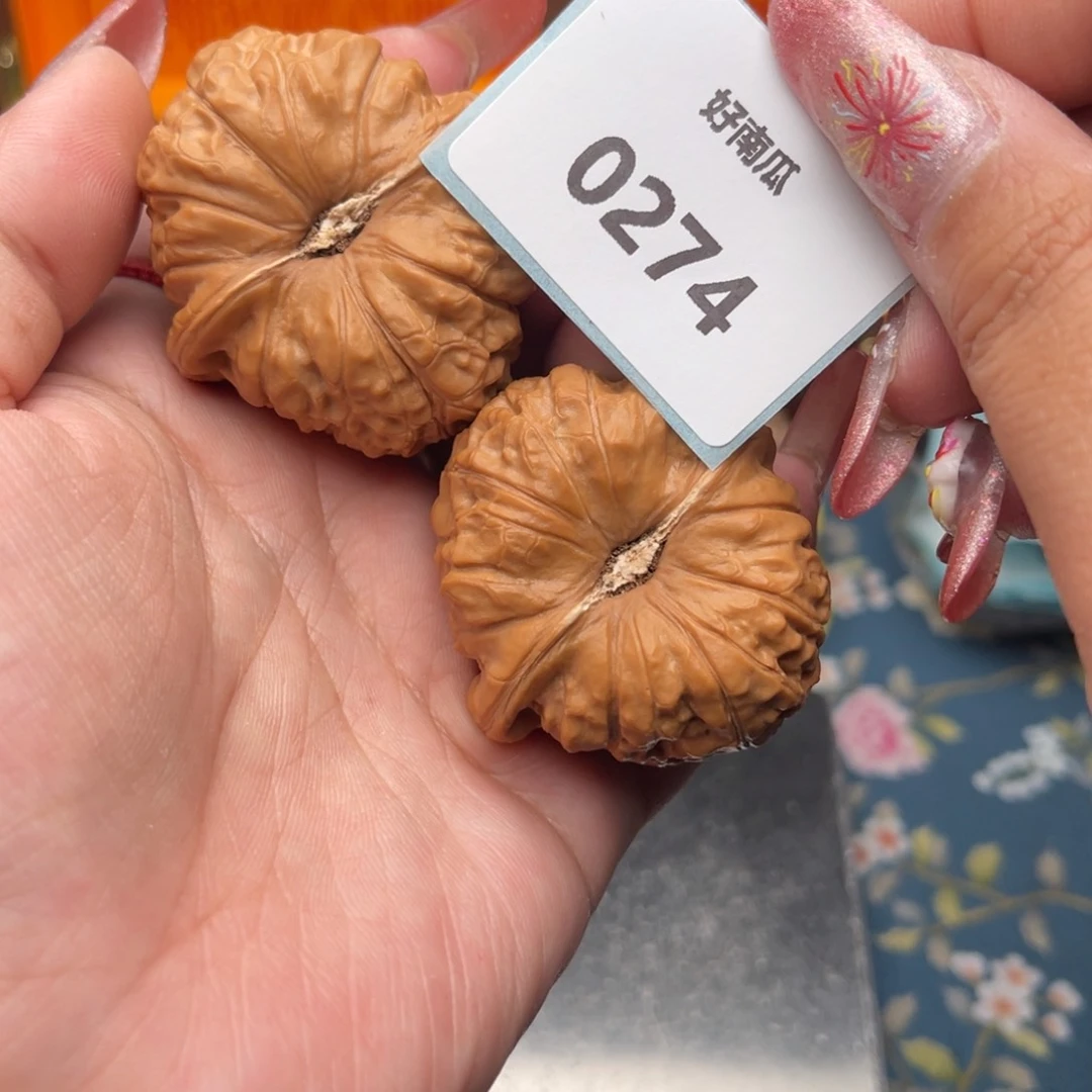 文玩核桃把件南瓜墩43.0274