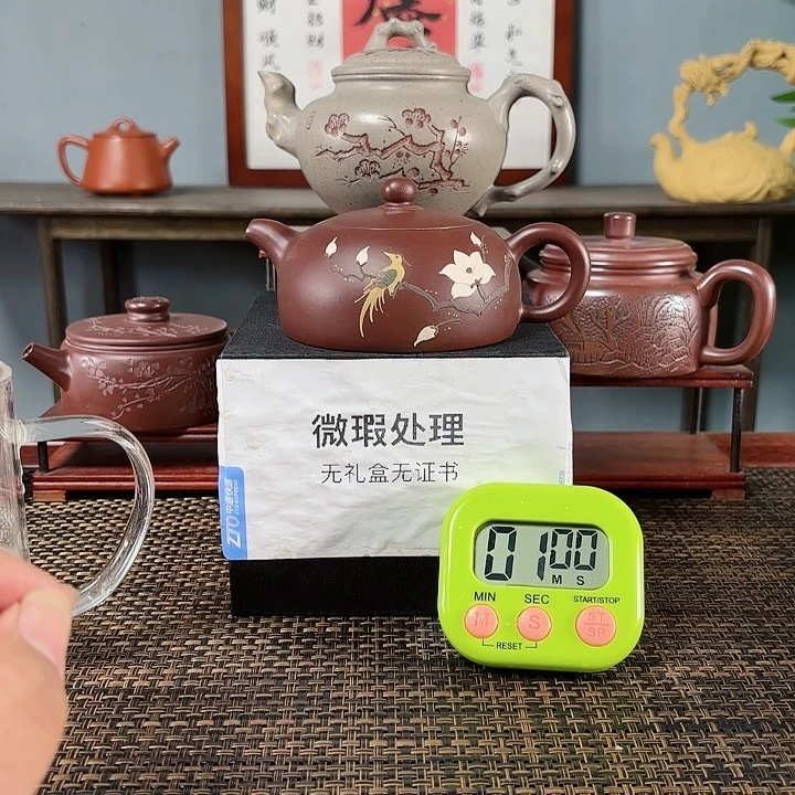紫砂茶壶宏*宜兴原矿手工紫砂壶