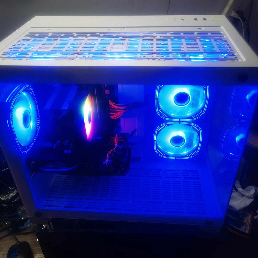 95新  高端游戏电脑 i5 10600KF CPU 16G内存 gtx1660S 6G M2 512