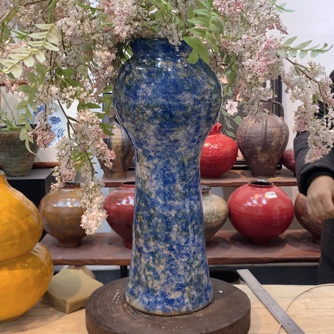 瓶景德镇手工花器落地