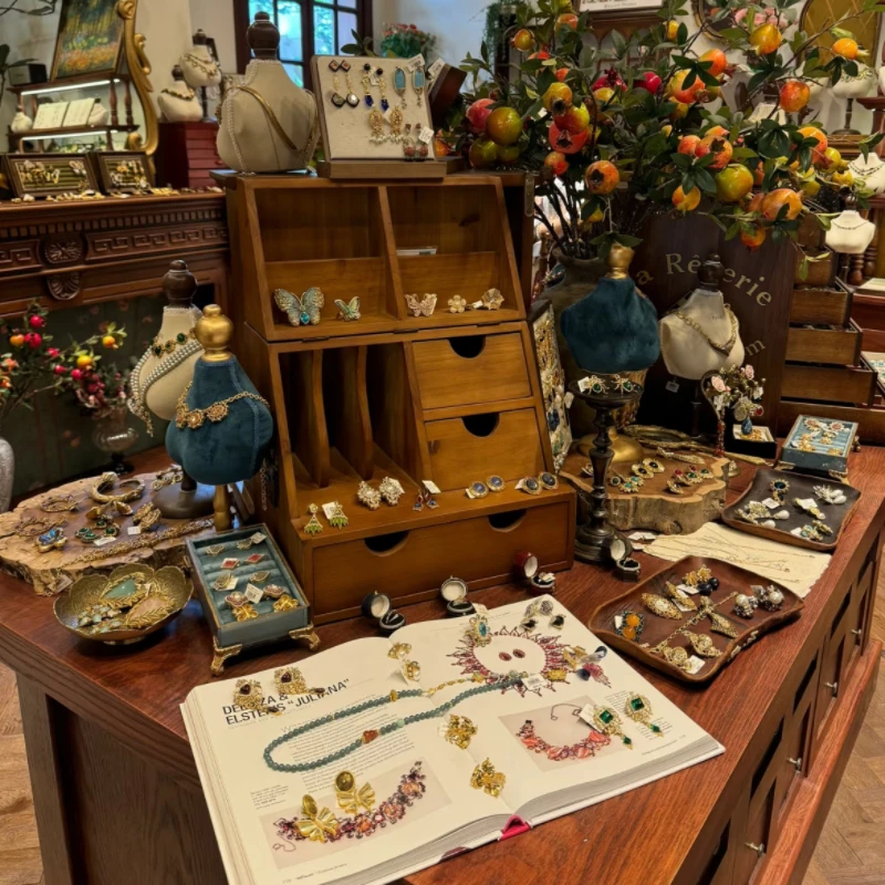 铜合金耳饰 时尚百搭耳饰项链胸针多款可选2