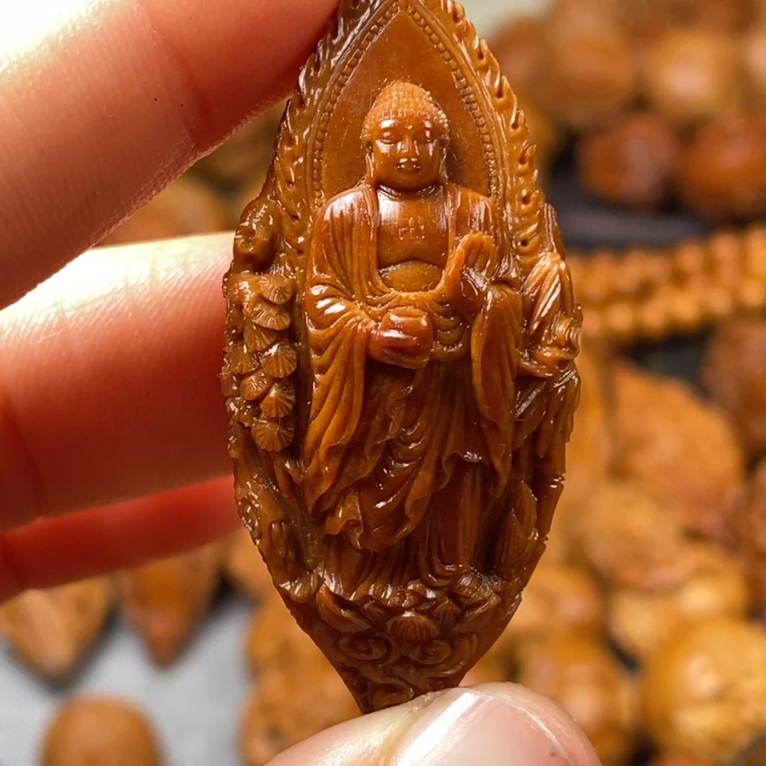 橄榄核手串/手链7****8核雕单子