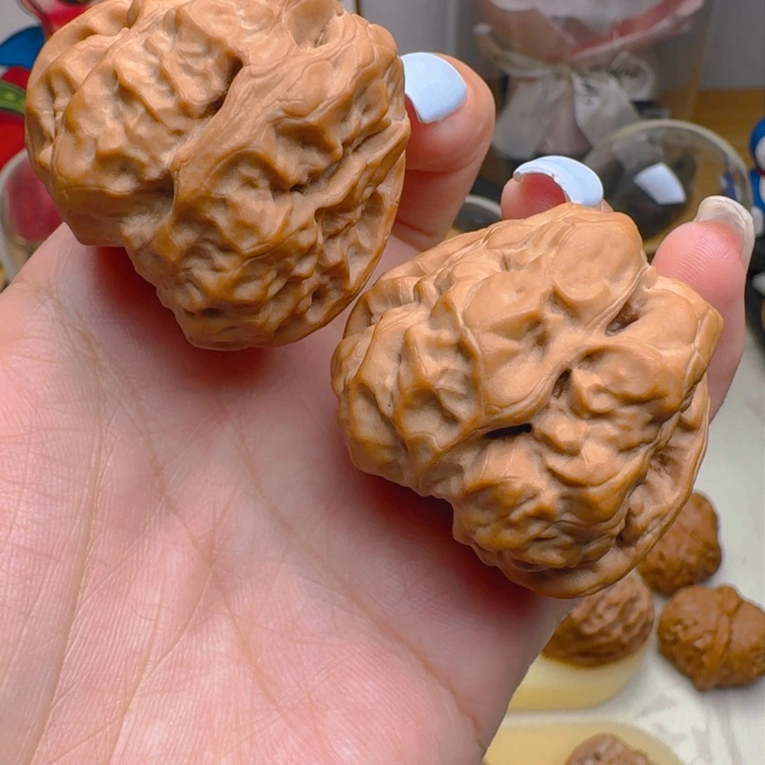 核桃把件39尺寸蛤蟆头