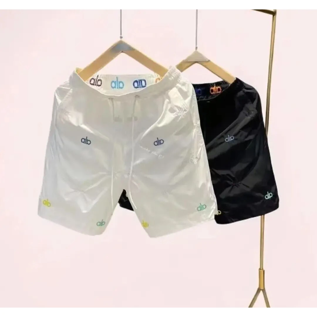 男款夏季痞帅印花沙滩裤透气薄款休闲短裤裤子百搭显瘦速干轻奢