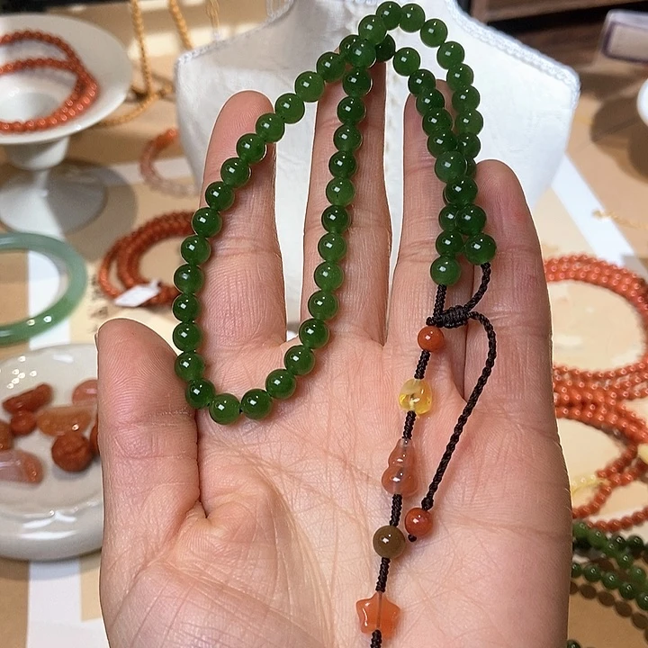 和田玉（糖玉）手链未镶嵌