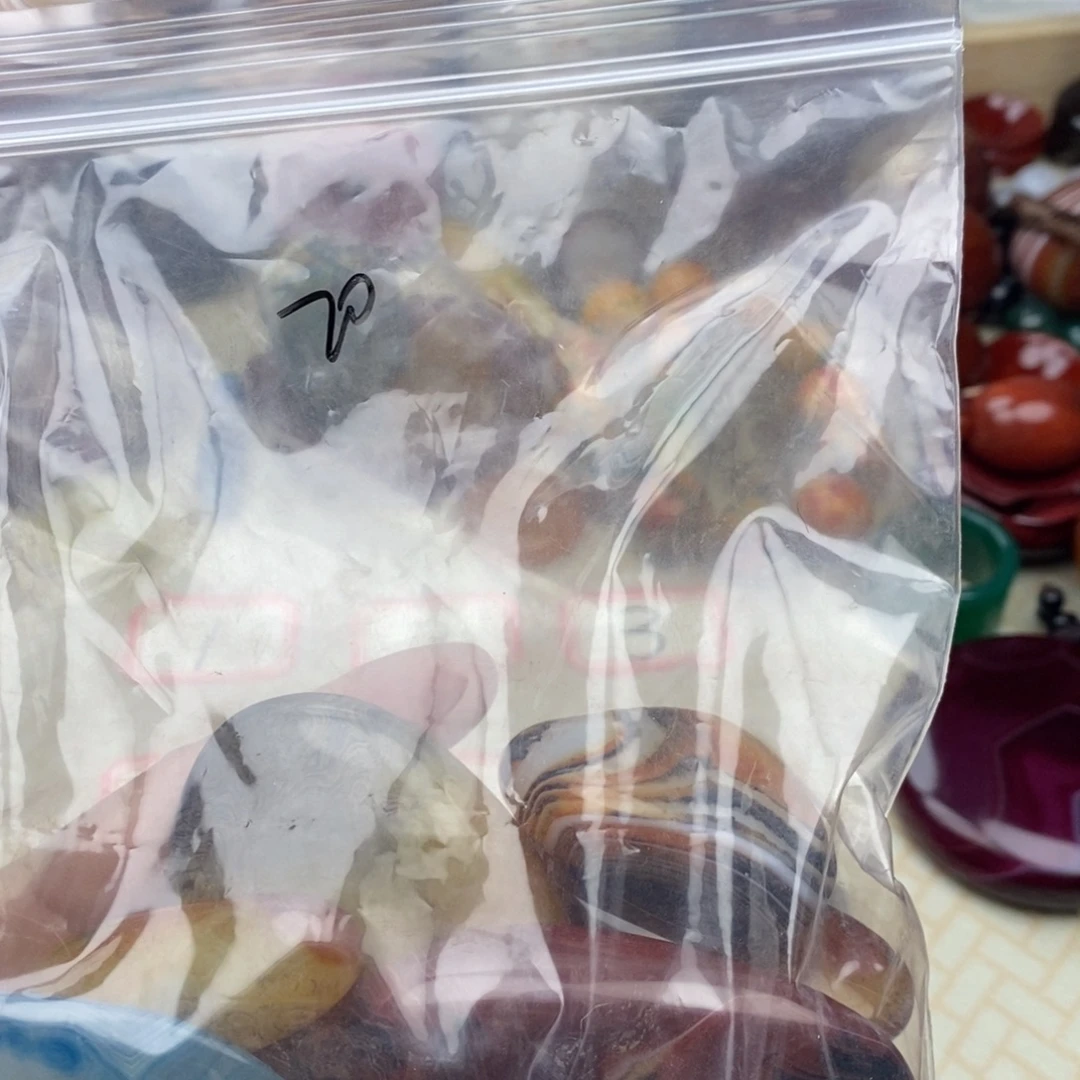 兰***行玛瑙/玉髓未镶嵌颈饰