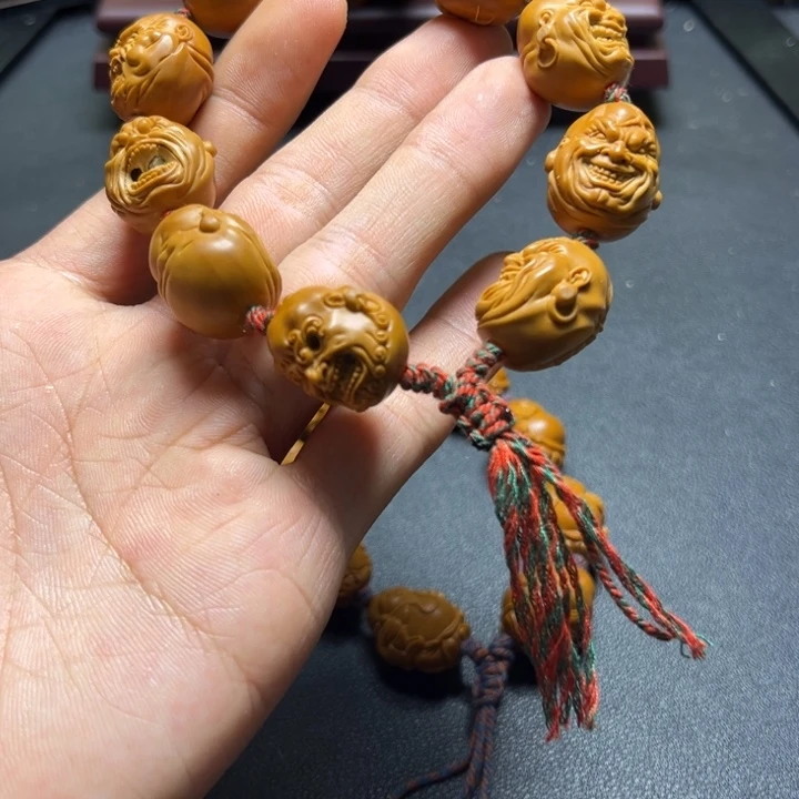 手串/手链橄榄核橄榄核雕恶僧