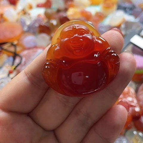 未镶嵌颈饰玛瑙/玉髓青*