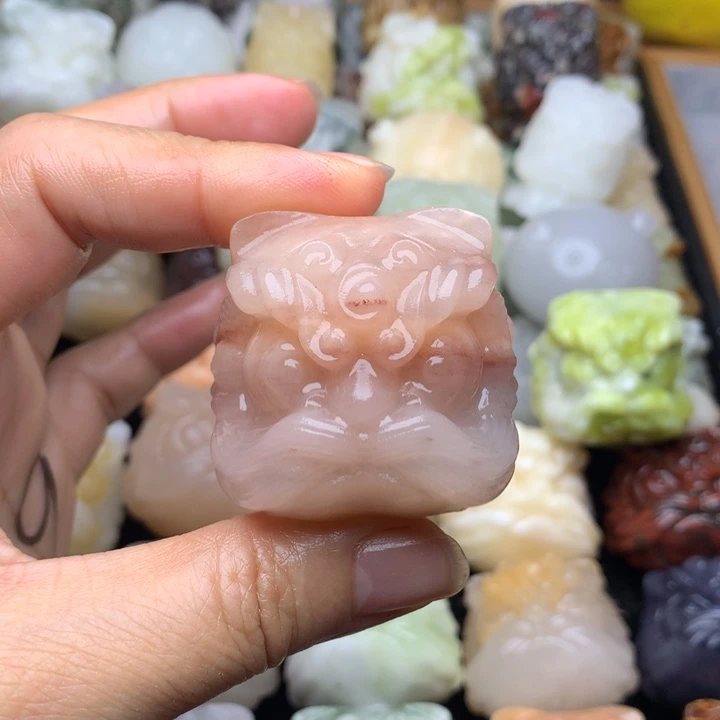 玛瑙/玉髓合金挂件