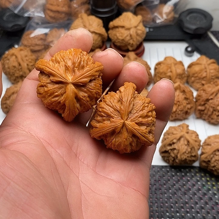 核桃手串/手链拼接三棱5