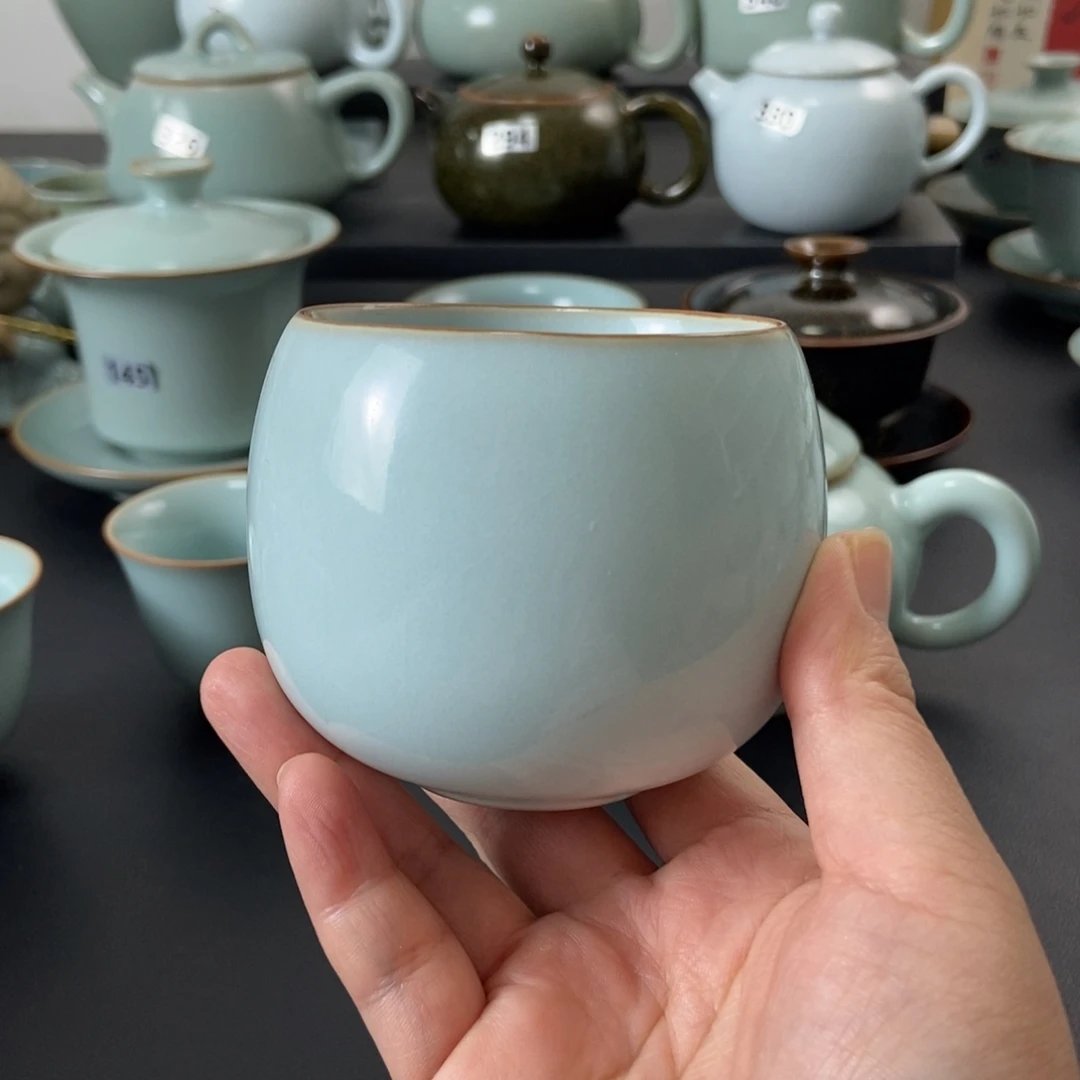 执***扇壶龙蛋杯观月一级一级