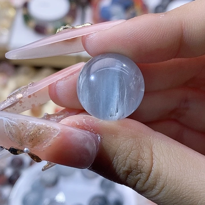 水晶戒指未镶嵌我**软打孔no退换