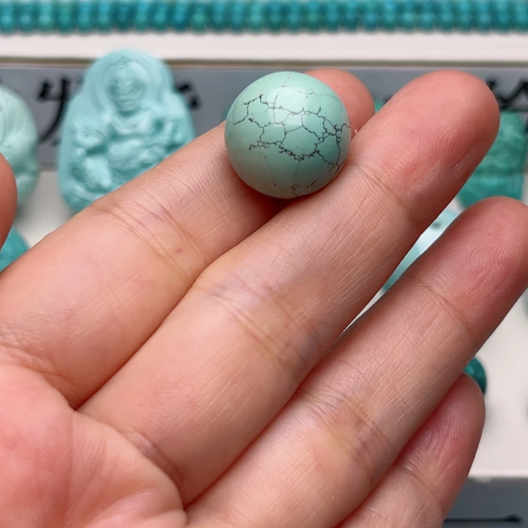 未镶嵌绿松石珠宝奇石