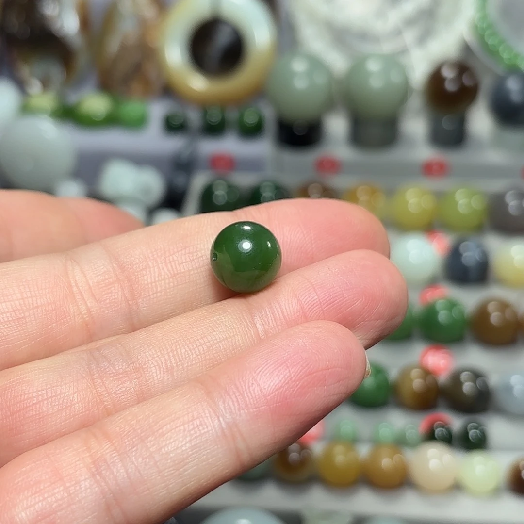 未镶嵌和田玉挂件用****8珠子