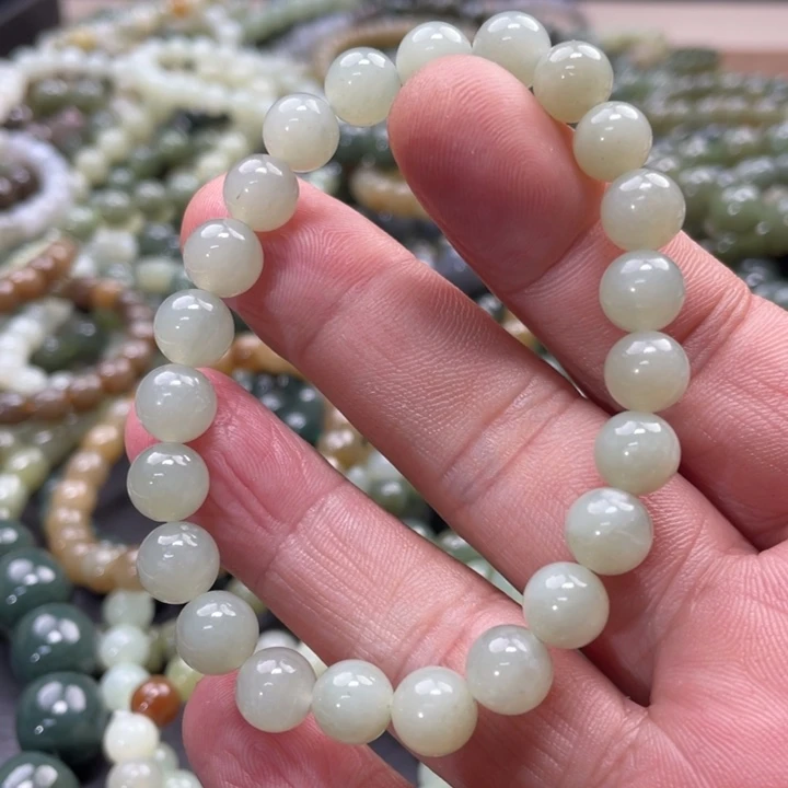 和田玉手链未镶嵌