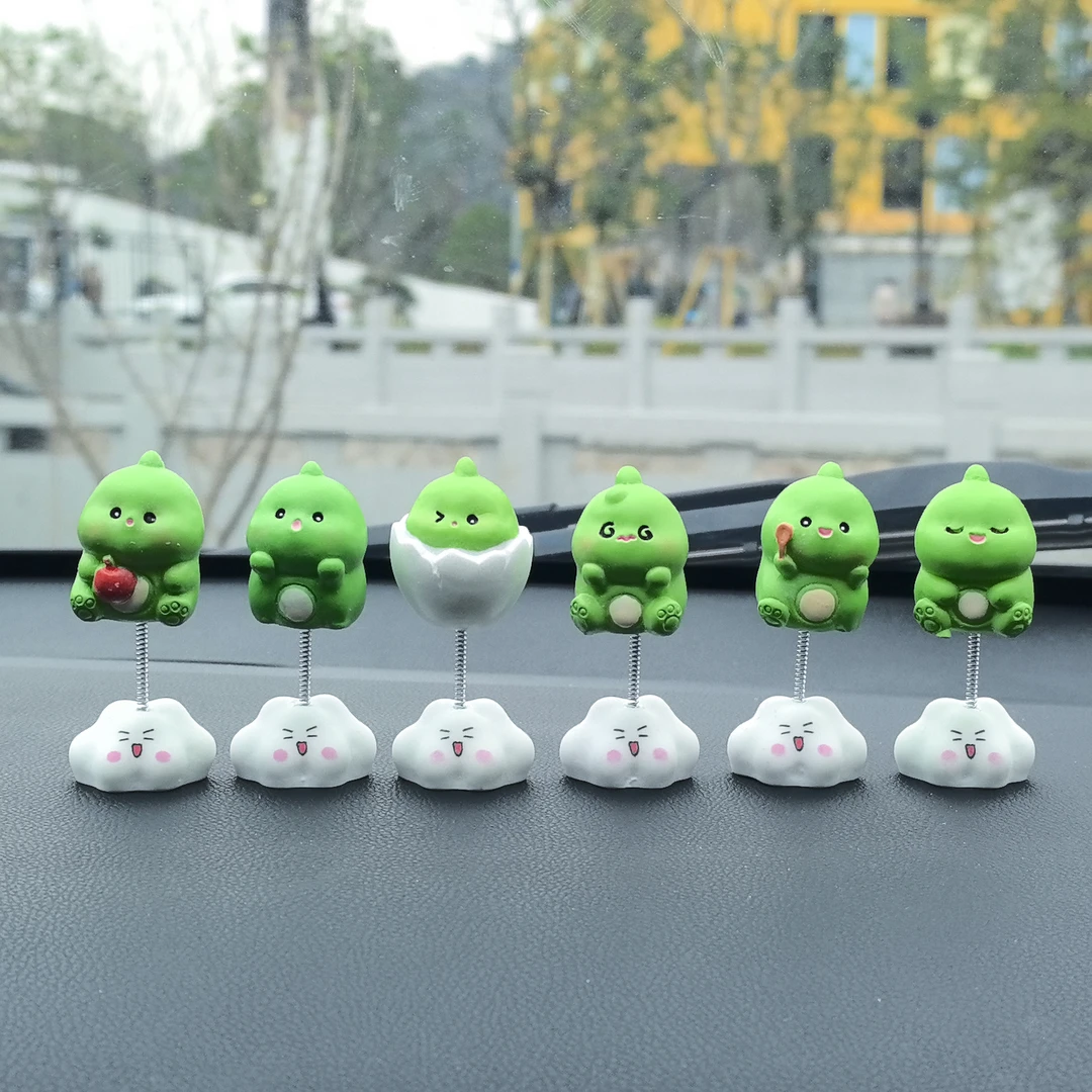 汽车内饰车载摆件摇摇乐萌龙崽崽摇头公仔玩偶创意装饰车内中控台