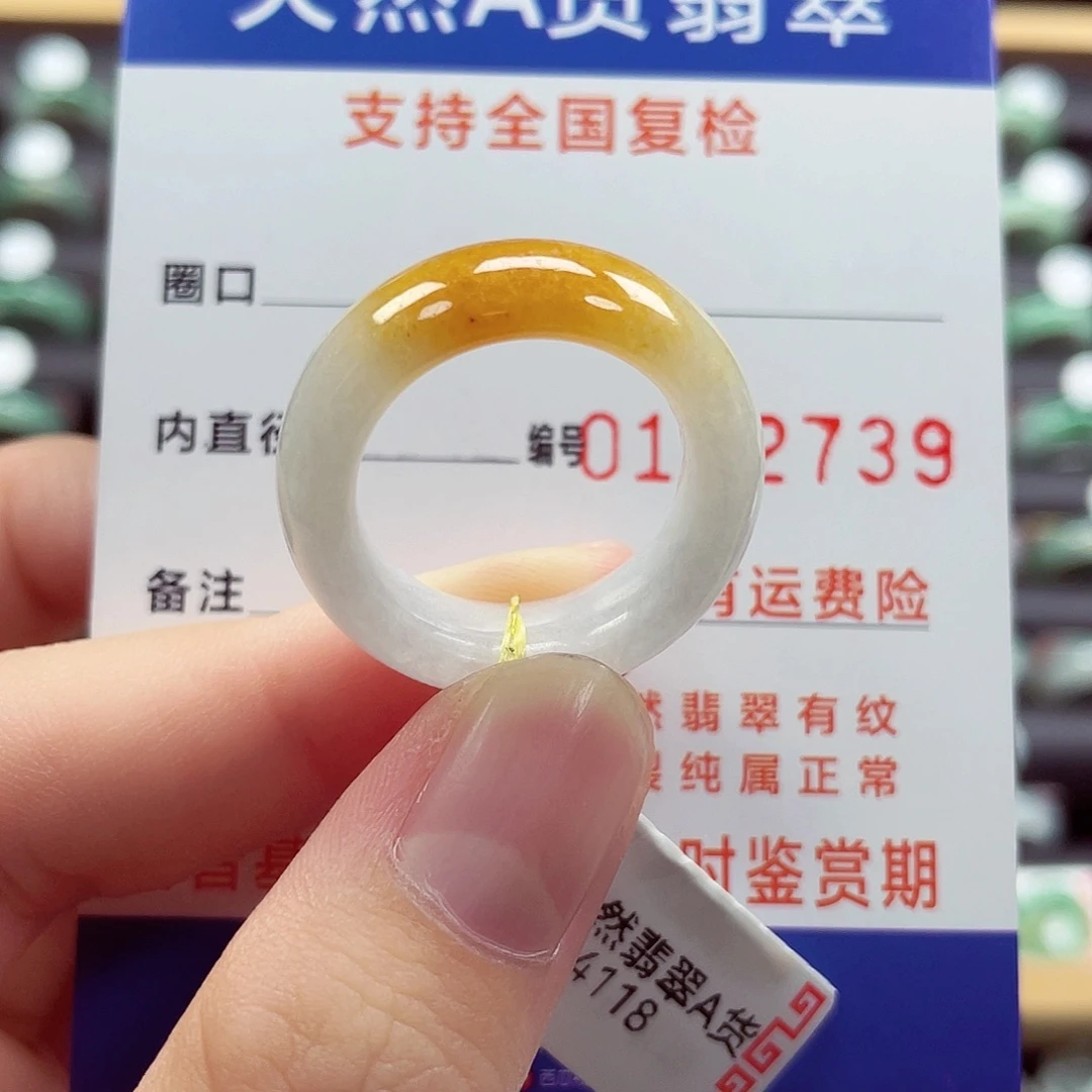 未镶嵌戒指翡翠19号