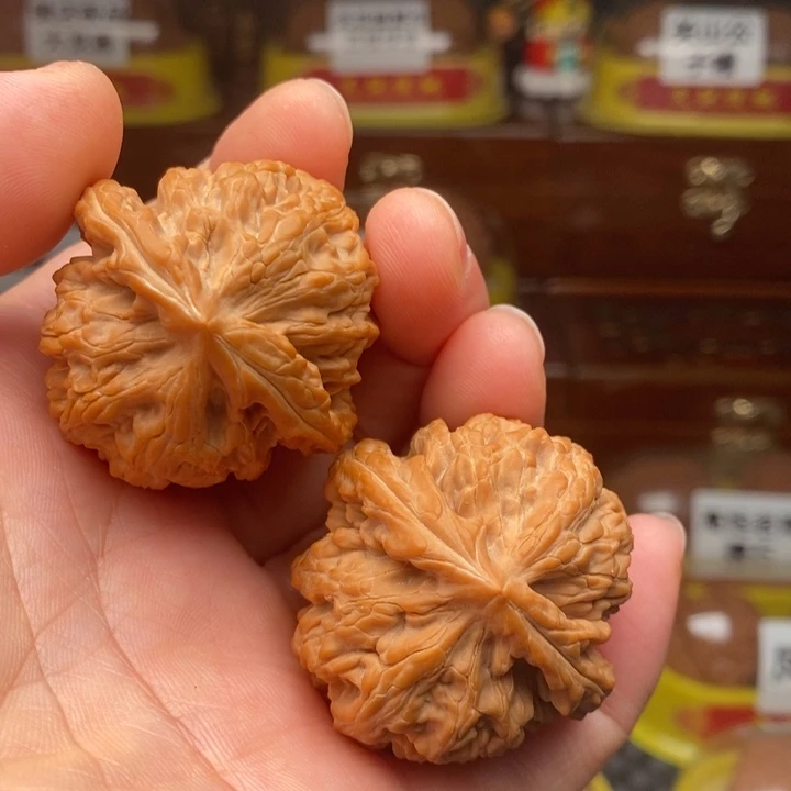 吊坠文玩核桃董*✔红锦鲤