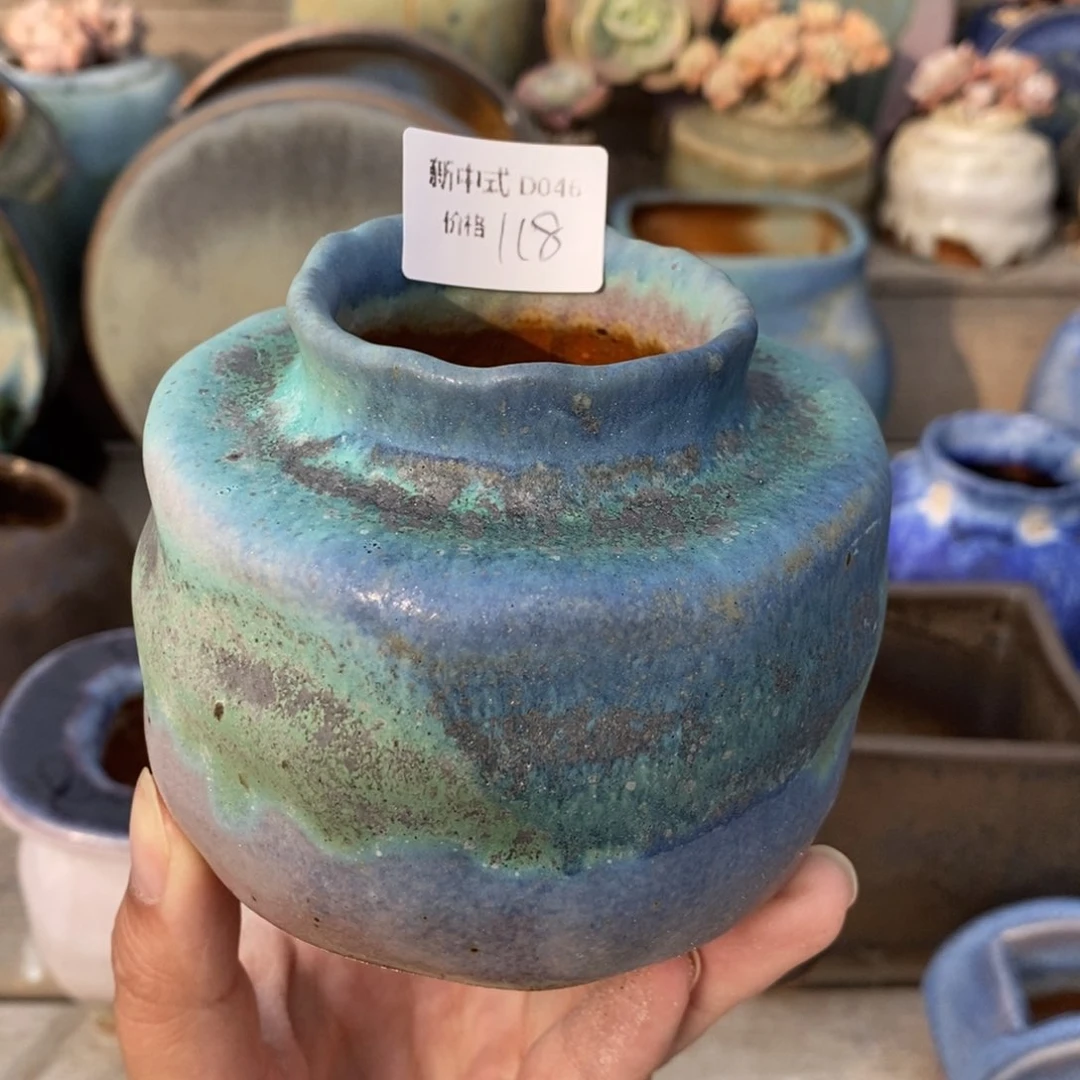 粗砂花盆1987盆新中式D00046