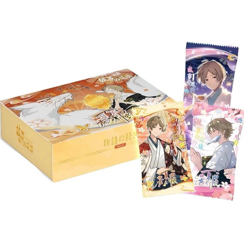 【平拆1盒】饱饱Hello card 夏目友人帐卡牌拆卡 二创国卡盲盒代拆