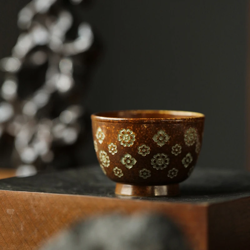 问鼎锦绣宋纹  宝相花系列茶杯LQW91