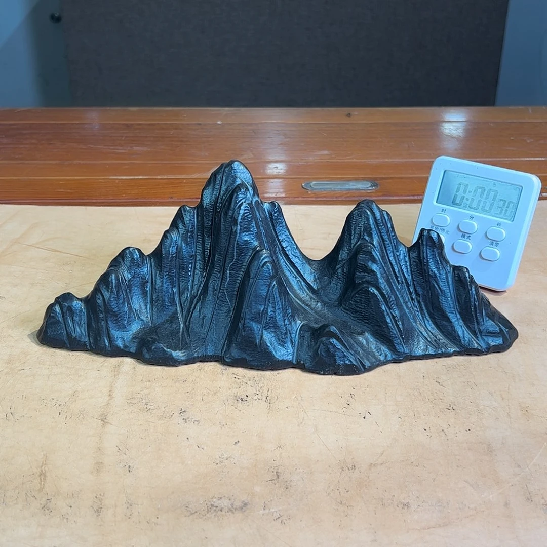 灵璧奇石博览会摆件羌**人