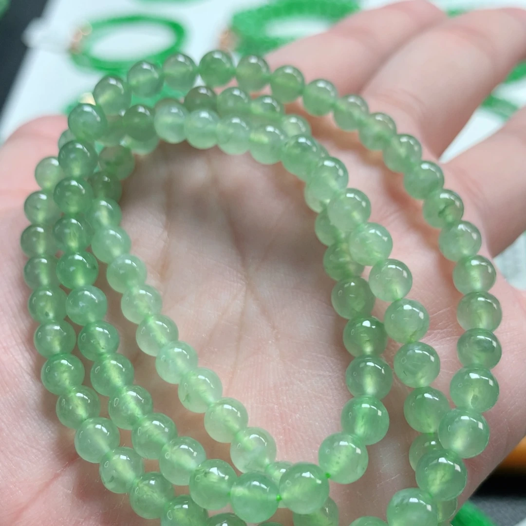 翡翠未镶嵌手链翡翠