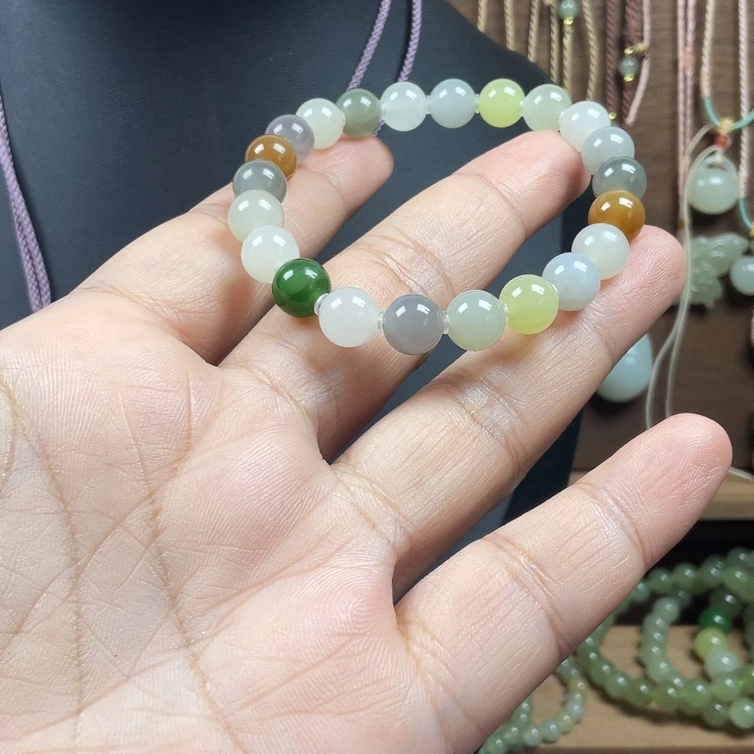 和田玉未镶嵌手串