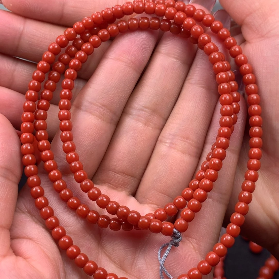 南红玛瑙珠子未镶嵌