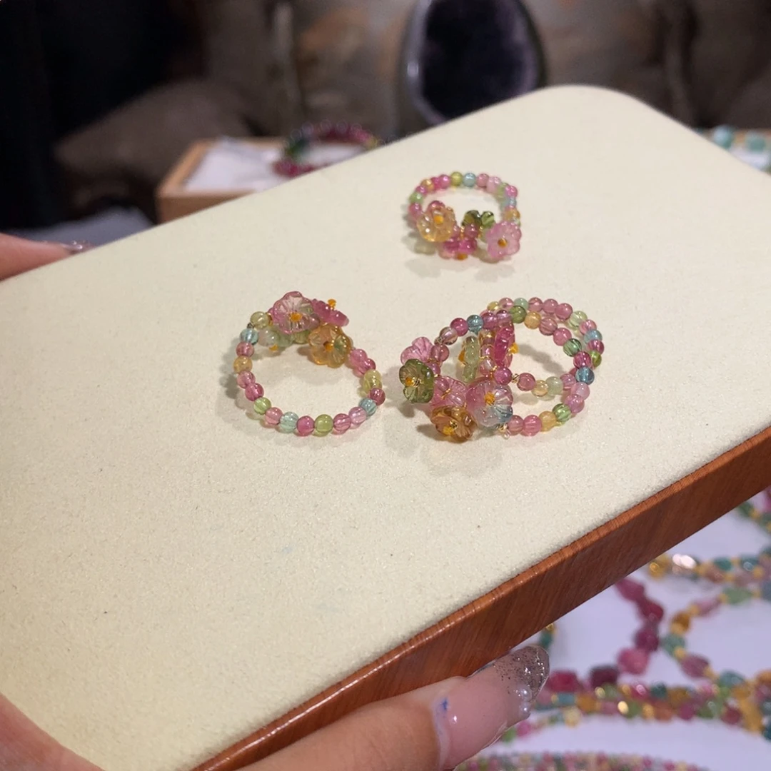 手链未镶嵌碧玺多样性发货其一