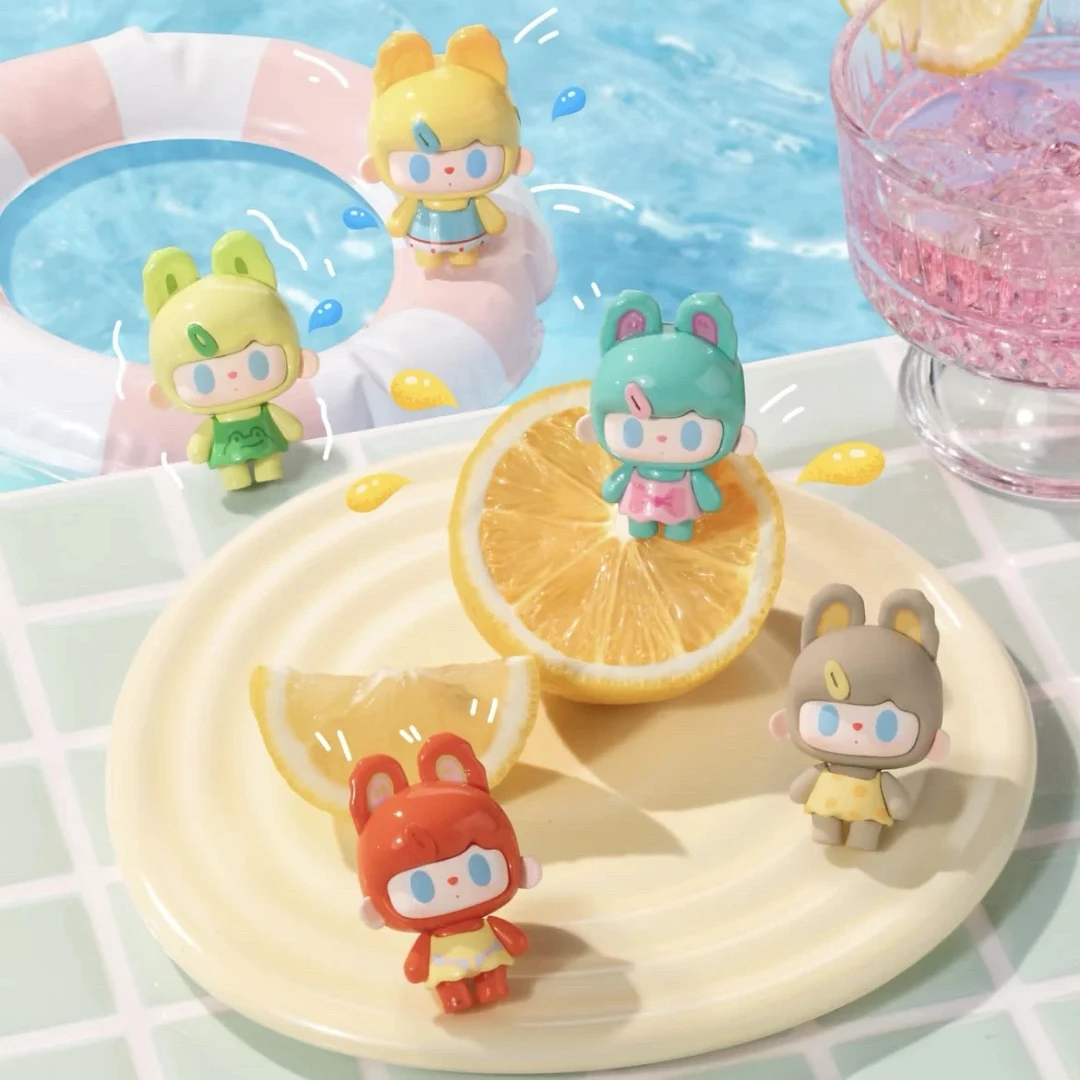 【拆盒】兔兔熊三代3.0TUTU BEAR马蒂斯的夏天萌粒盲袋盲盒潮玩