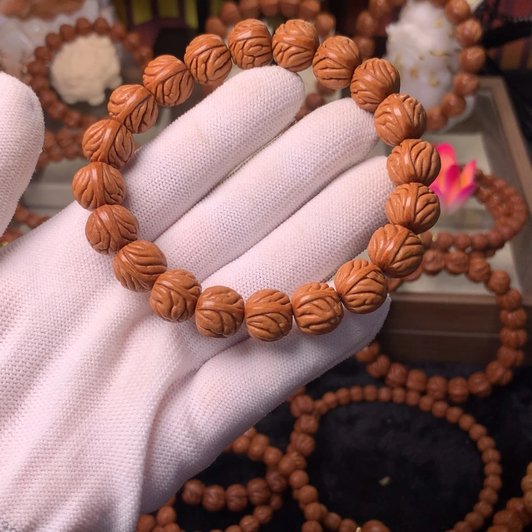 吊坠桃核祥云手串13