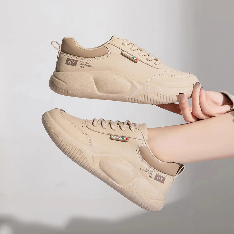休闲鞋秋时尚百搭低帮潮鞋韩版软底潮流运动鞋厚底学生鞋HY1210