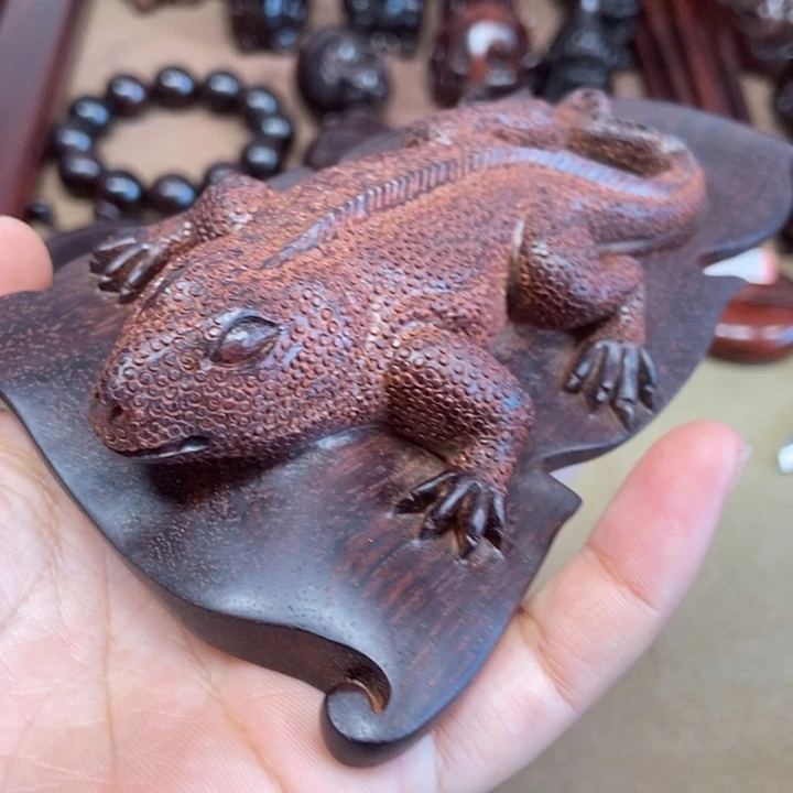 檀香紫檀（小叶紫檀）印度小叶紫檀蜥蜴