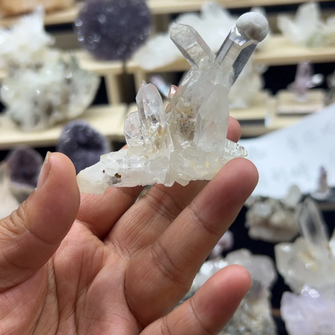 珠宝半成品水晶未镶嵌