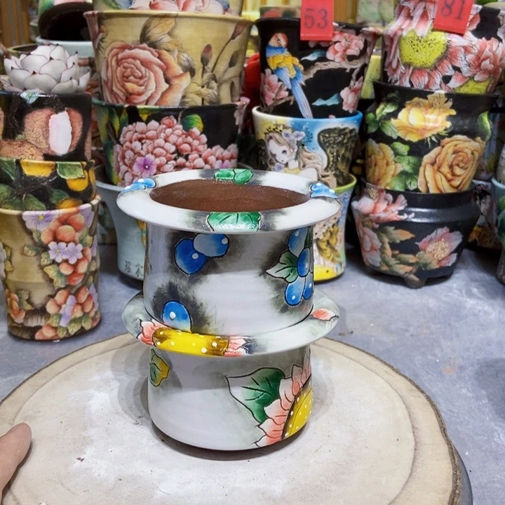 景德镇艺术手绘作品