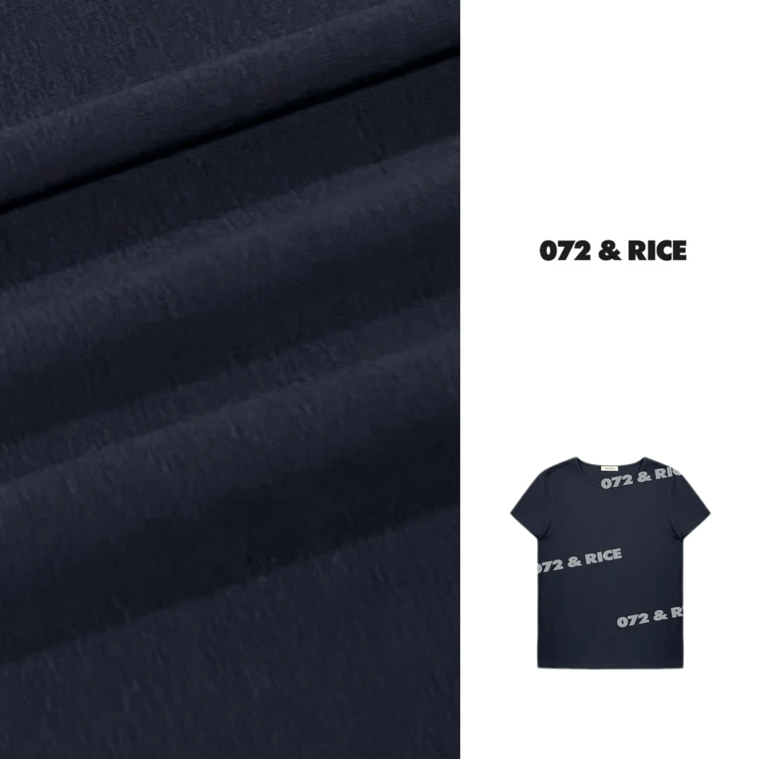 072 & RICE【蒙特TEE】夏季休闲圆领短袖女T恤 32XB71 FF11