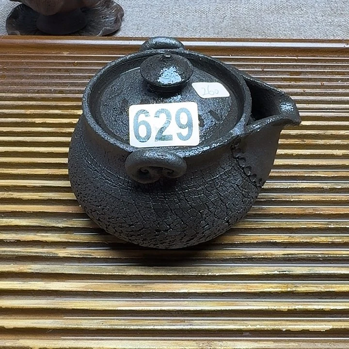 纯手工制作粗陶茶具